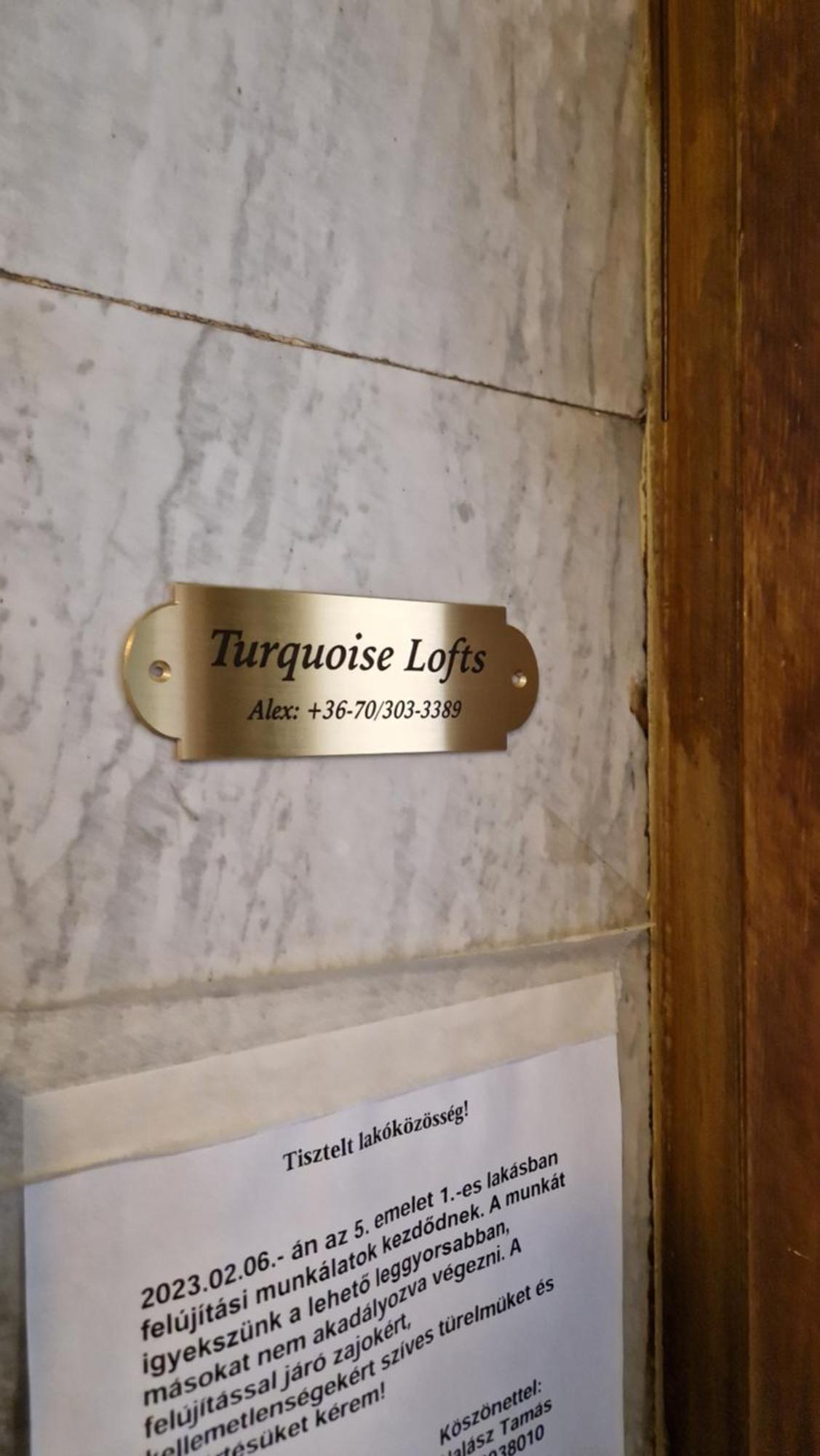 Turquoise Lofts Daire Budapeşte Dış mekan fotoğraf